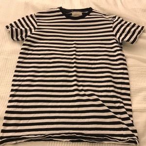 Black and White tee.
